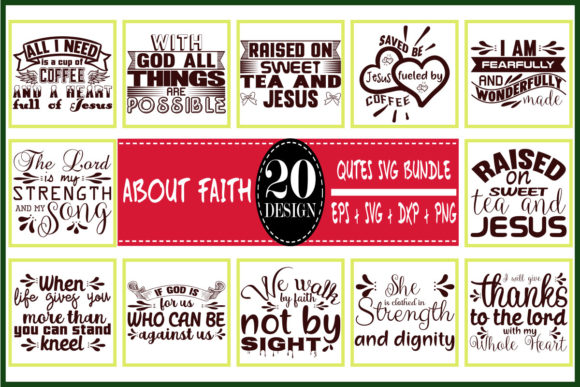 About Faith Quotes Designs Bundle: Practical Value for Meaningful Content Creation