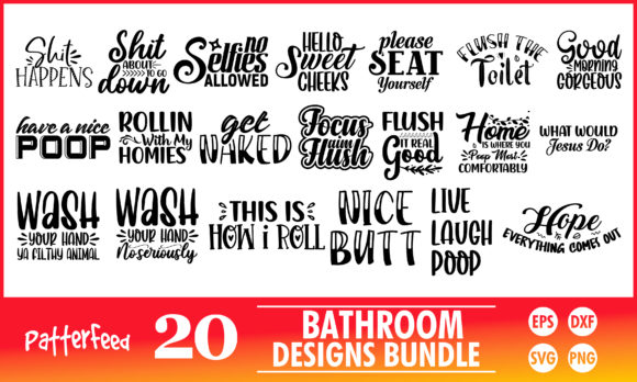 Bathroom Designs Bundle for Modern Creatives