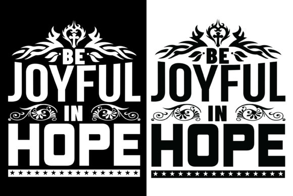 Be Joyful in Hope Jesus Tshirt Design: Wearing Faith in Everyday Moments