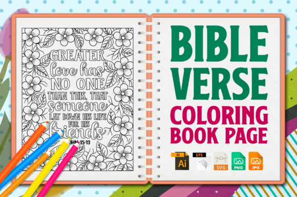 Bible Verse Coloring Pages: A Practical Tool for Scripture Meditation and Mindful Reflection