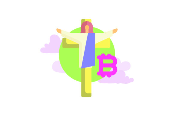 Bitcoin, Easter, and the Purple Christ: Unpacking a Digital Age Symbol