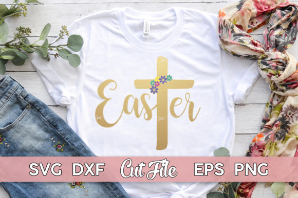Easter Cross SVG and Religious Easter Shirt Ideas