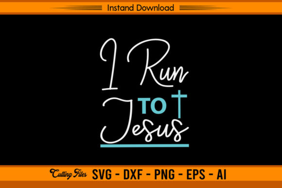 I Run to Jesus – Christian: A Faith-Driven Typeface for Modern Creative Work