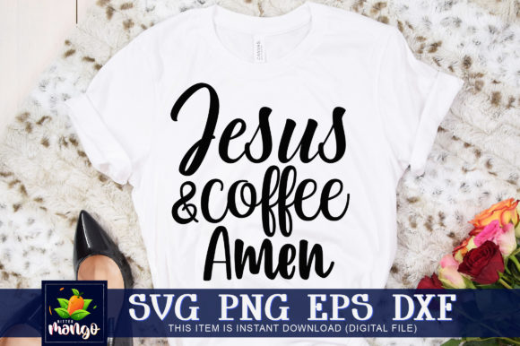 Jesus and Coffee Amen: A Font Worth Waking Up For