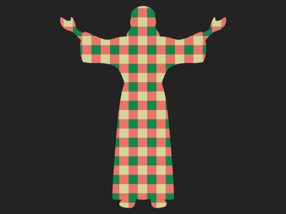 Jesus Retro Sublimation: A Fresh Take on Vintage Faith Art