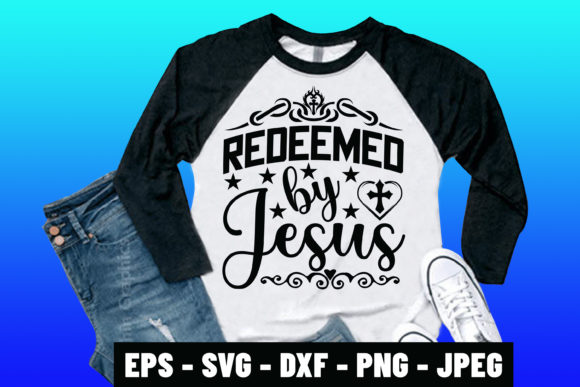 Redeemed by Jesus Quotes T-Shirt Design: Faith, Fashion, and Meaningful Expression