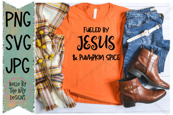 The Cultural and Creative Impact of the Fueled by Jesus and Pumpkin Spice SVG
