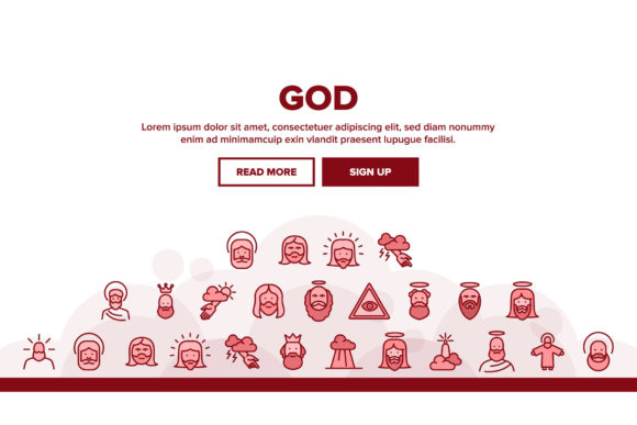 The God Christian Religion Landing Header: Purpose and Value